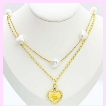 Modern Opulence, 14k Gold-Coated, Stainless Steel Necklace, Delight, Buy Modern Opulence Online